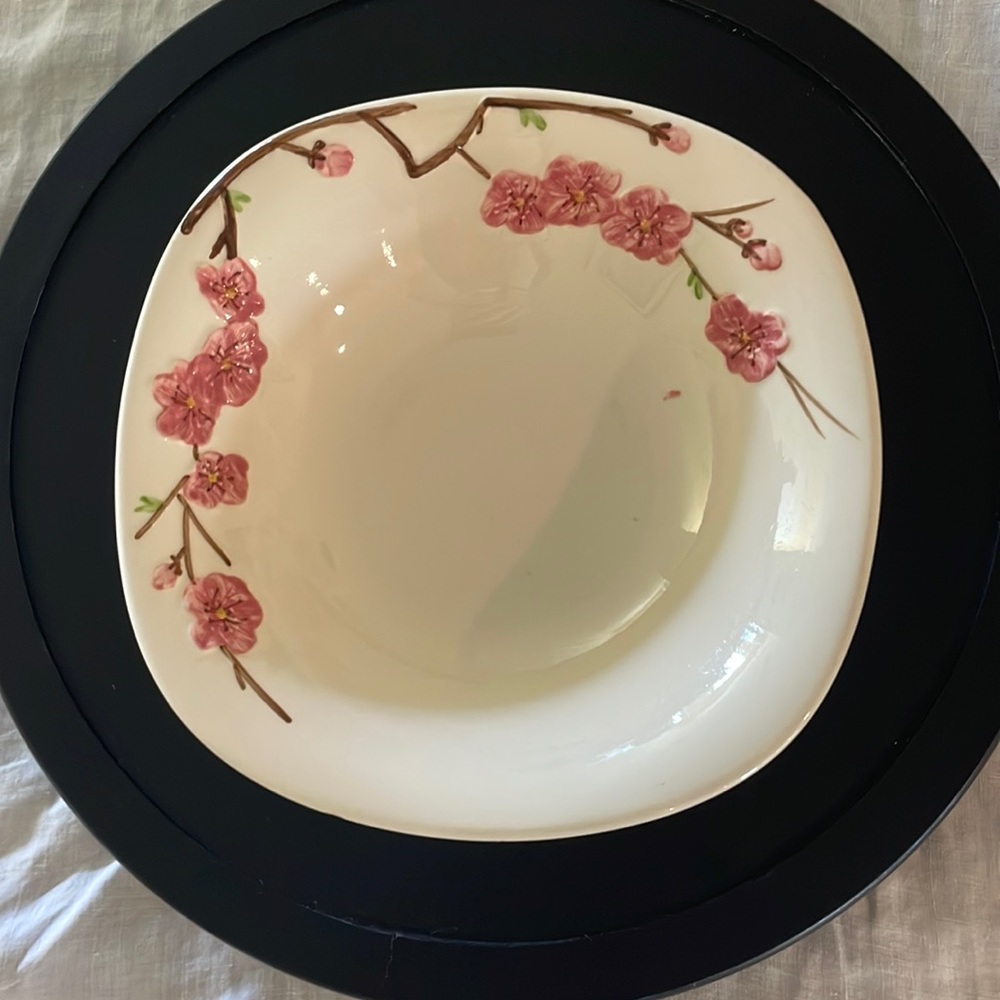 Vintage Peach Blossom by Metlox PoppyTrail Bowl